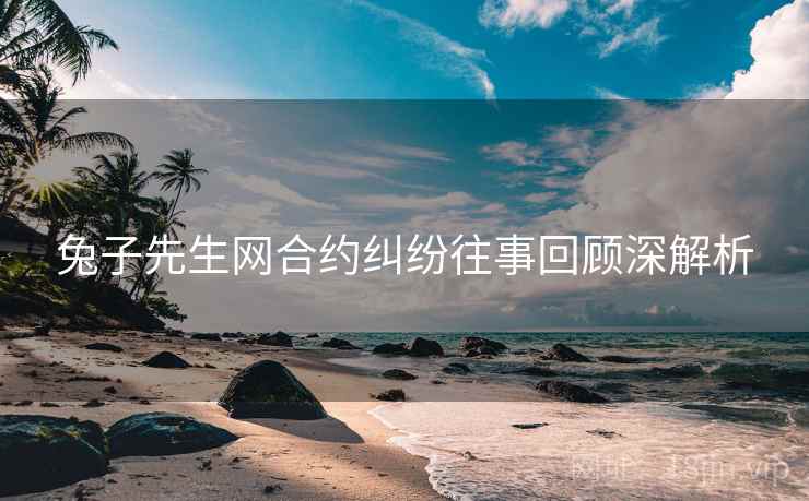 兔子先生网合约纠纷往事回顾深解析