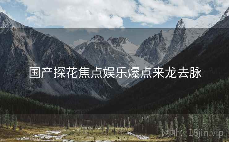 国产探花焦点娱乐爆点来龙去脉