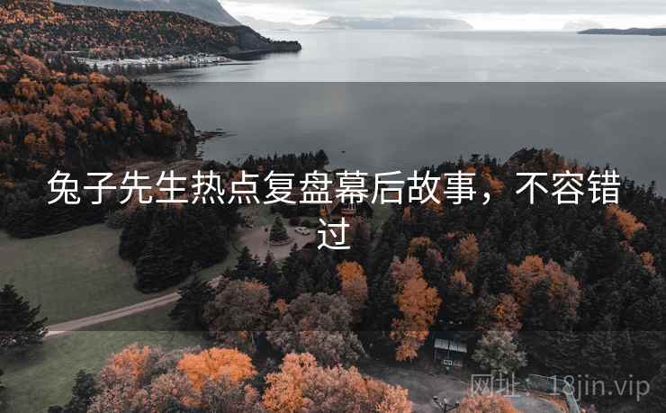 兔子先生热点复盘幕后故事，不容错过