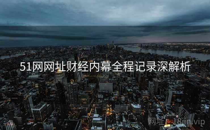 51网网址财经内幕全程记录深解析
