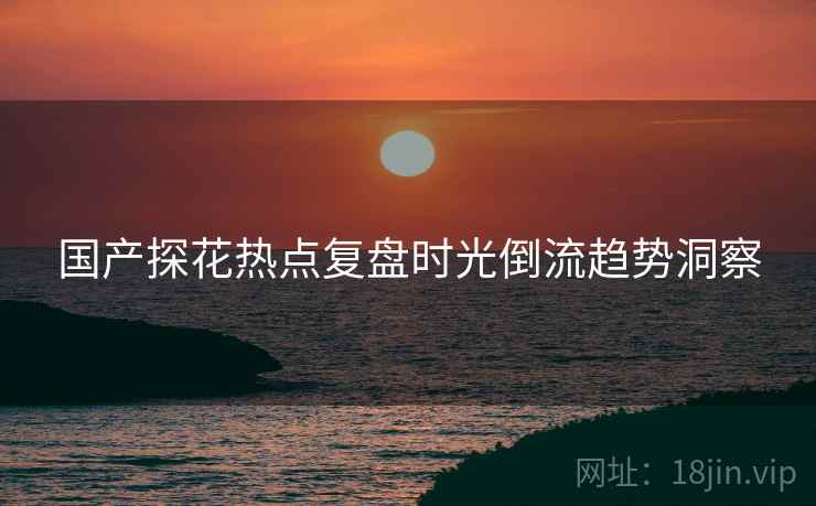 国产探花热点复盘时光倒流趋势洞察