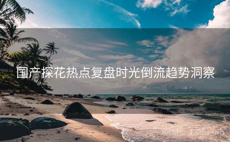 国产探花热点复盘时光倒流趋势洞察