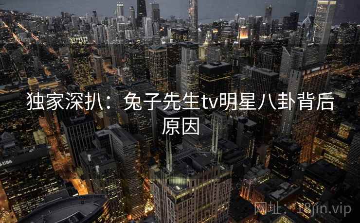 独家深扒：兔子先生tv明星八卦背后原因
