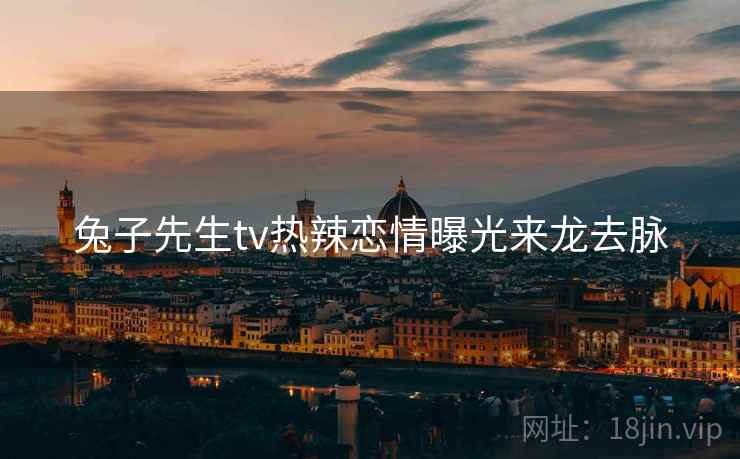 兔子先生tv热辣恋情曝光来龙去脉