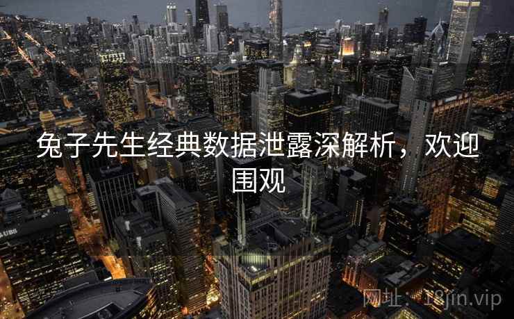 兔子先生经典数据泄露深解析，欢迎围观