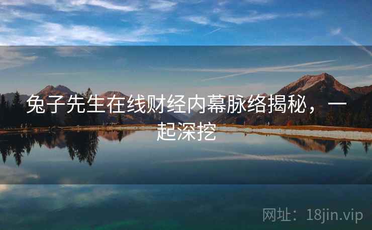 兔子先生在线财经内幕脉络揭秘，一起深挖